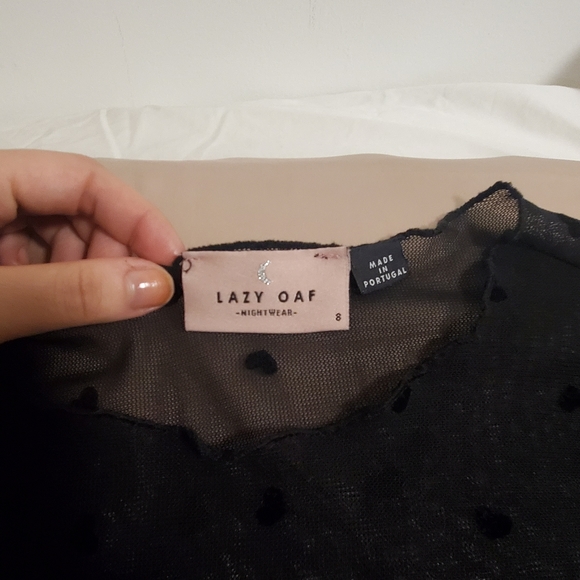 lazy oaf heart mesh top - Picture 3 of 3